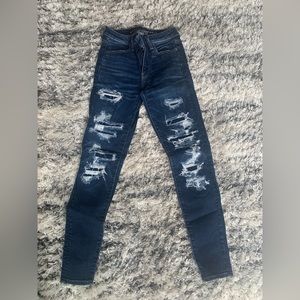 American eagle super high rise jegging